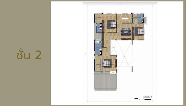 แบบบ้านโมเดิร์น 2 ชั้น